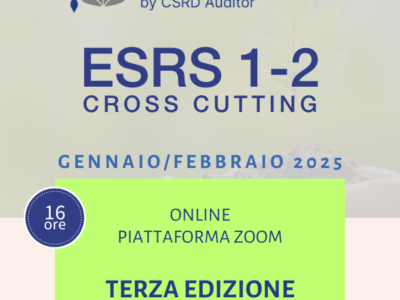 ESRS 1 e 2 – Cross Cutting – Ed. 3 Gennaio/Febbraio 2025