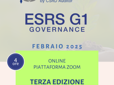 ESRS G1 – Governance – Ed. 3 Febbraio 2025